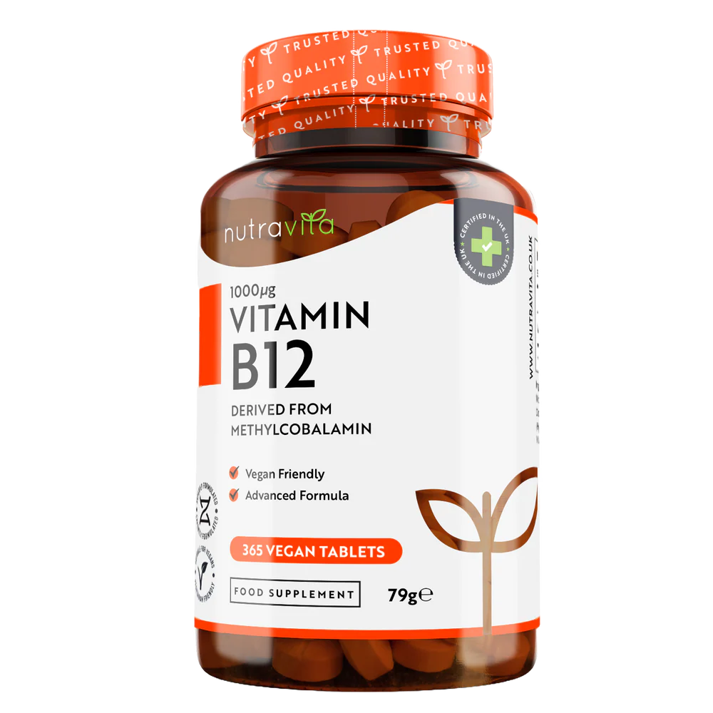 Nutravita Vitamin B12 - 365 tablets