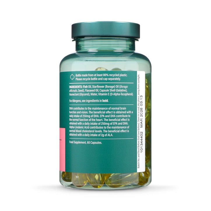 Holland & Barrett High Strength Triple Omega 3-6-9 60 Capsules