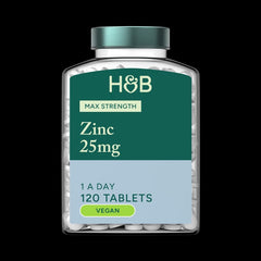 Holland & Barrett Zinc 25mg 120 Tablets