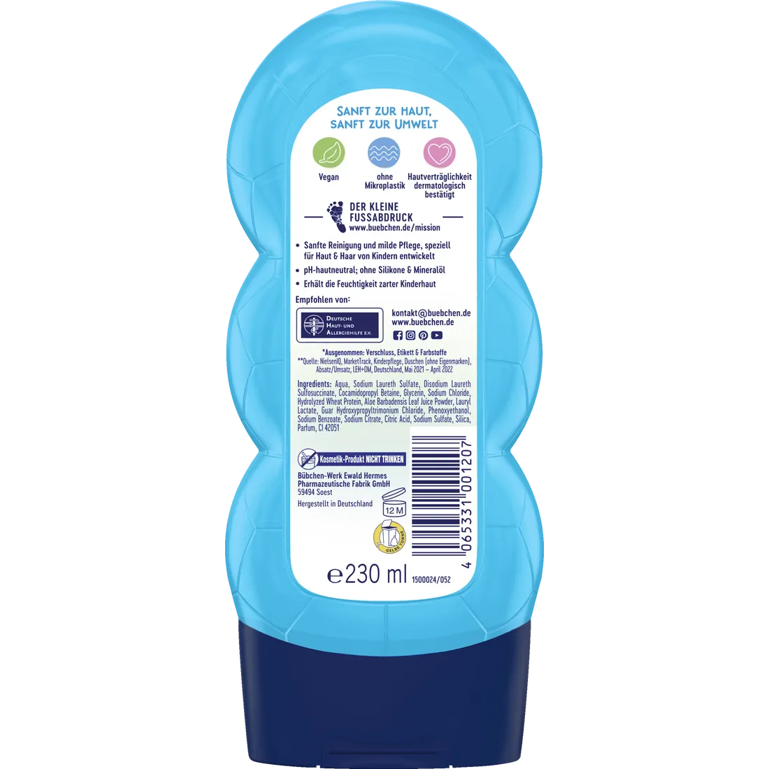 Bübchen 2-in-1 Sports Buddy Shampoo & Shower Gel
