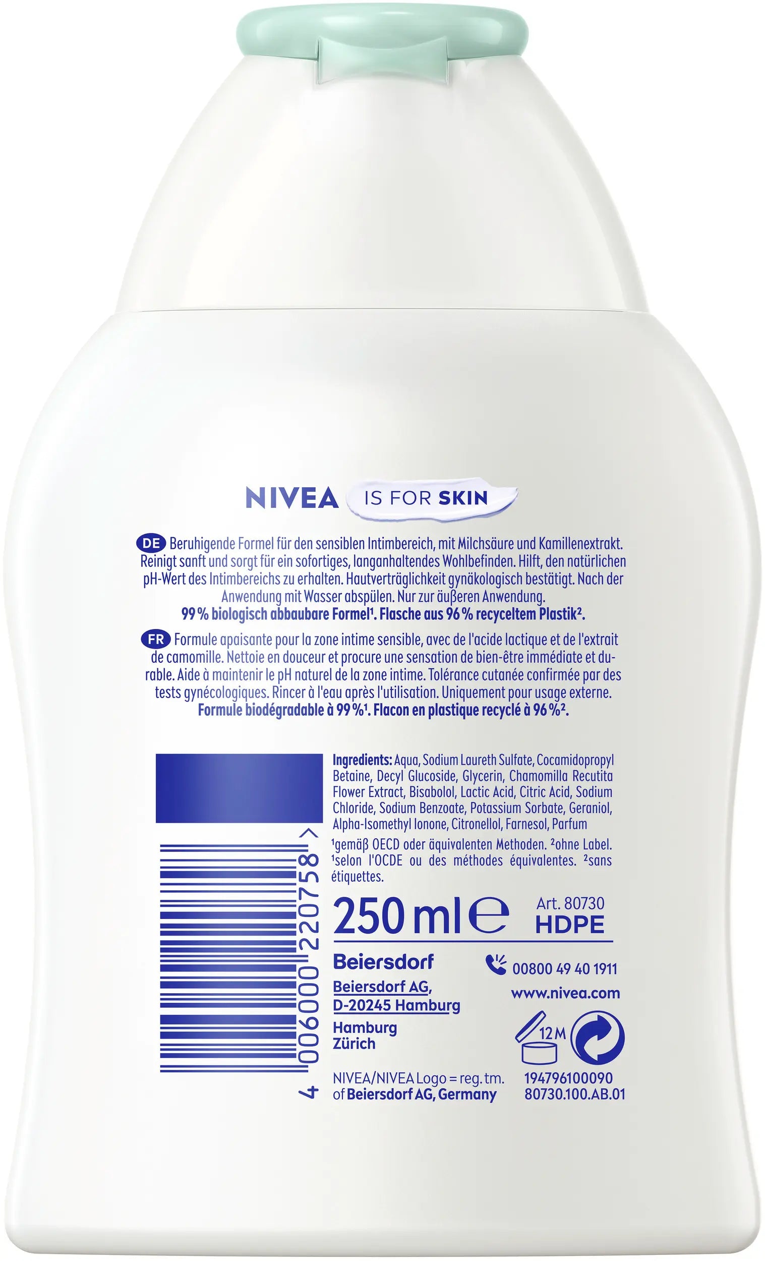 NIVEA Intimo Wash Lotion MILD FRESH