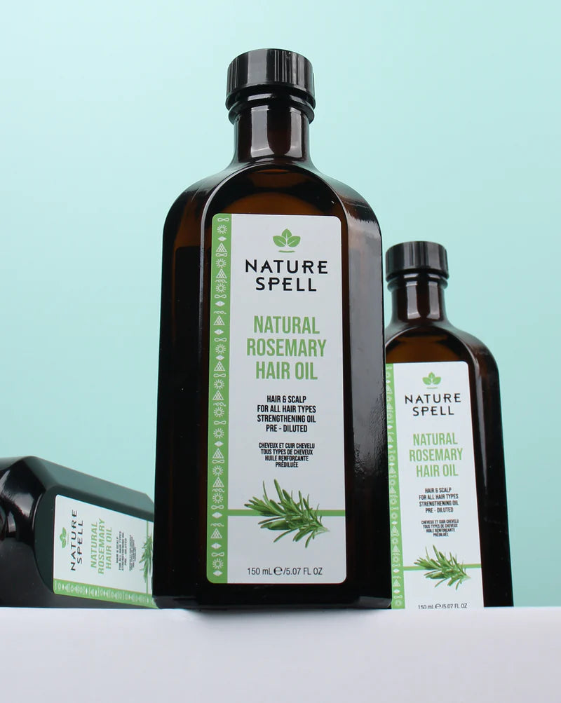 Nature spell Rosemary Oil for Hair Growth - Pre Diluted Hair Oil 150 ml