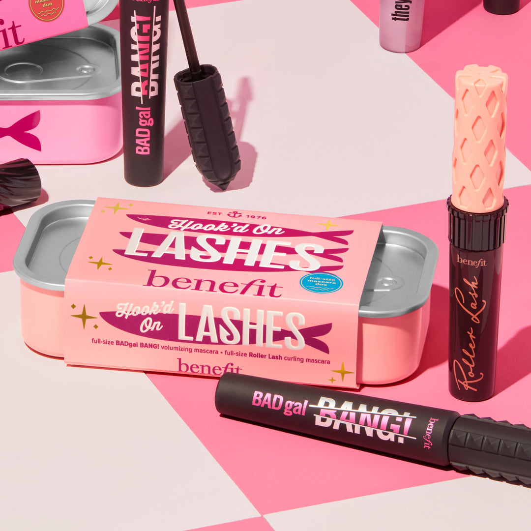 BENEFIT HOOK’D ON LASHES BADGAL BANG! AND ROLLER LASH MASCARA DUO (WORTH £54)