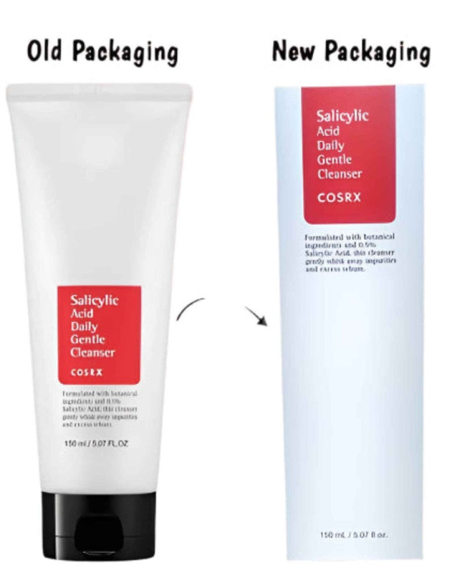 Cosrx Salicylic Acid Daily Gentle Cleanser – 150ml (new Packaging)