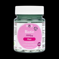 Holland & Barrett Biotin 1000ug 120 Tablets