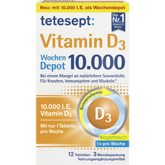 tetesept
Vitamin D3 10.000 12 Tabletten