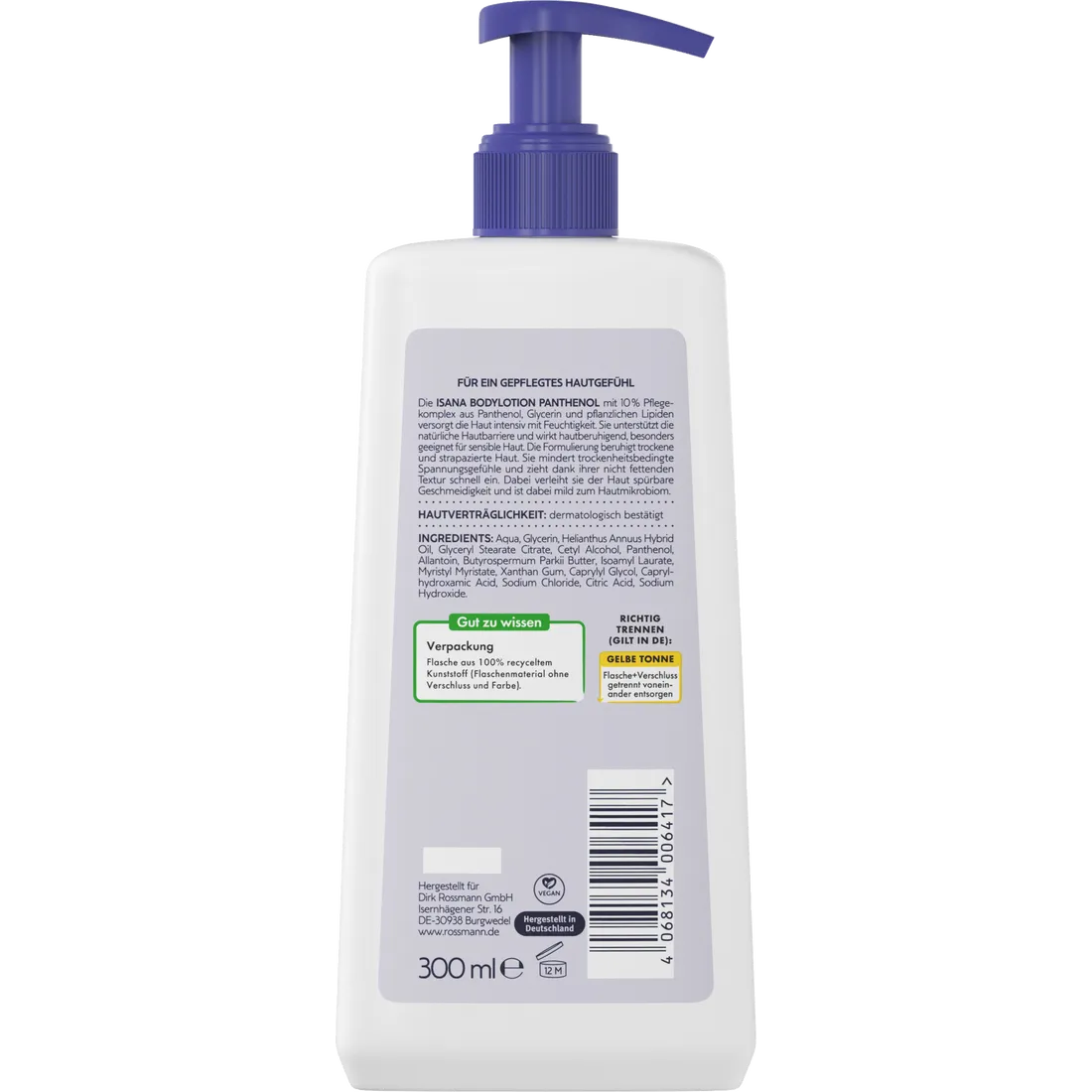 ISANA Bodylotion Panthenol