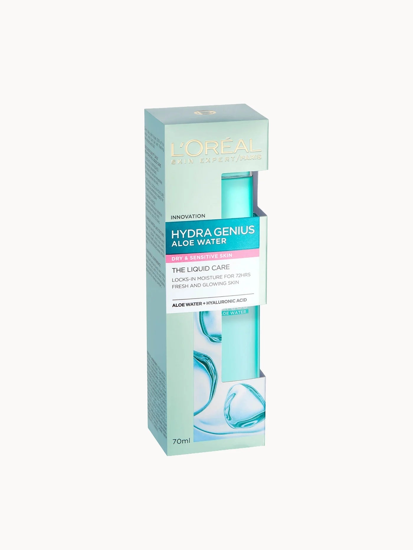 L'ORÉAL PARIS HYDRA GENIUS LIQUID CARE MOISTURISER SENSITIVE SKIN 70ML