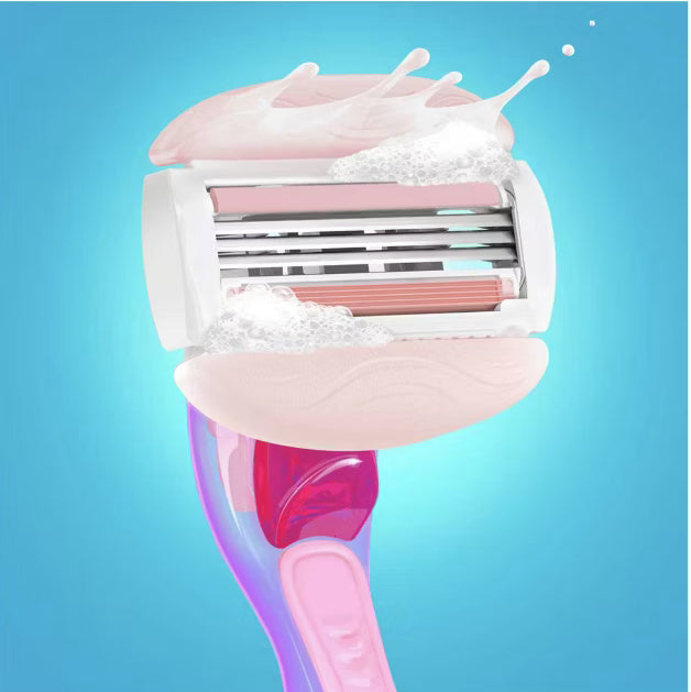 Gillette Venus Travel Razor, Extra Smooth Snap 3 Blade Women's Razor + Travel Case