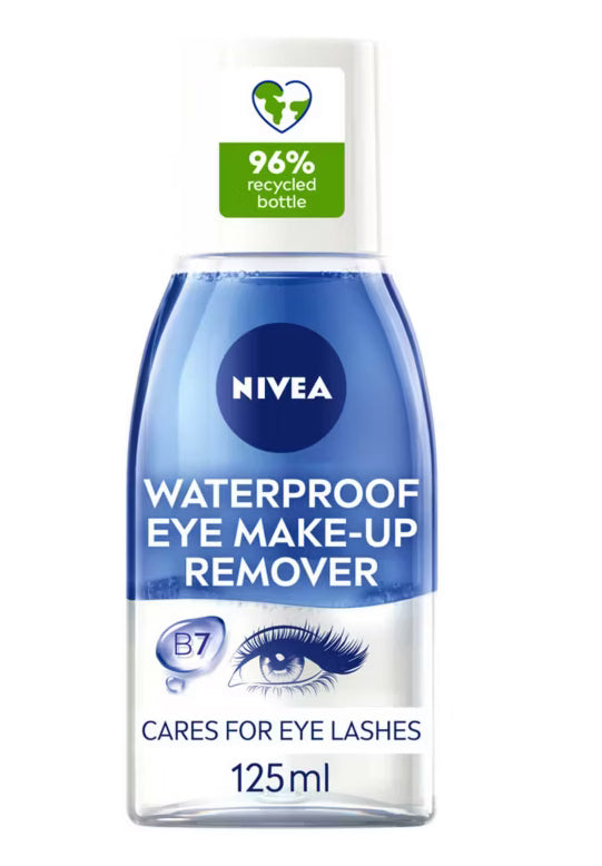 NIVEA Double Effect Waterproof Eye Make-Up Remover 125ml