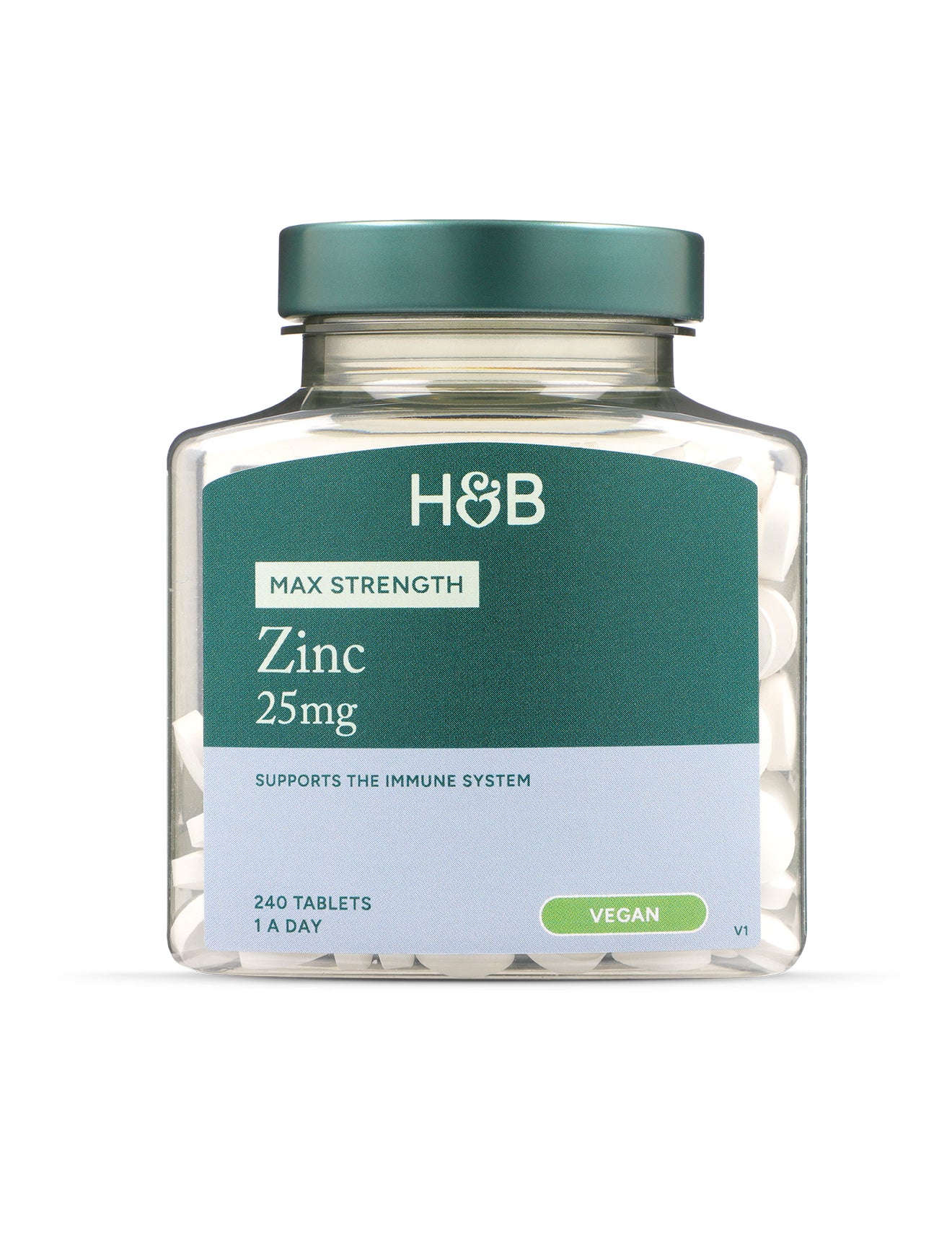 Holland & Barrett Zinc 25mg 120 Tablets