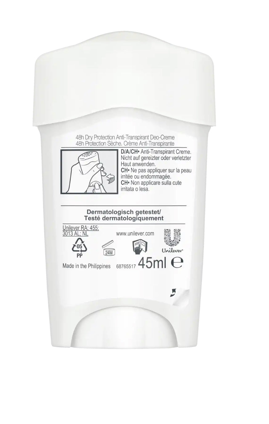 Rexona
Antitranspirant Deocreme Maximum Protection Confidence, 45 ml