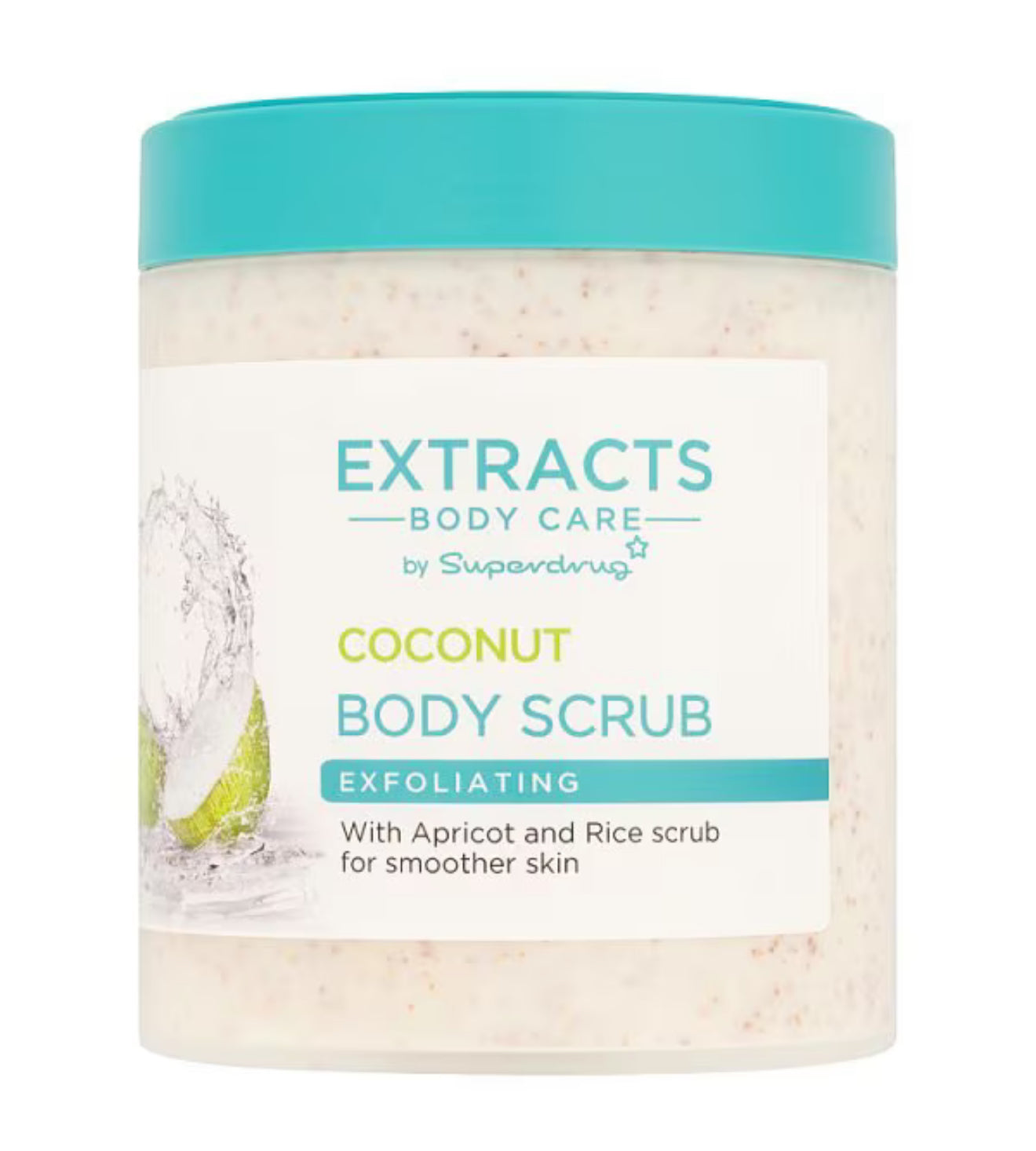 Superdrug Extracts Coconut Body Scrub 465ml