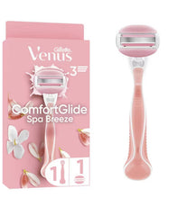Gillette Venus Razor, ComfortGlide Spa Breeze 1 Blade Women's Razor