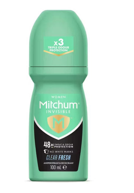 Mitchum Invisible Women Clear Fresh 100ml