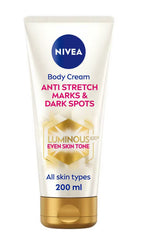 NIVEA Luminous 630 Anti Stretch Marks & Dark Spots Body Cream 200ml
