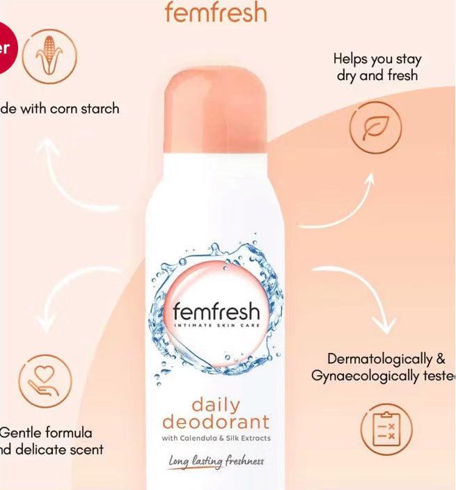 Femfresh Deodorant Spray 125ml