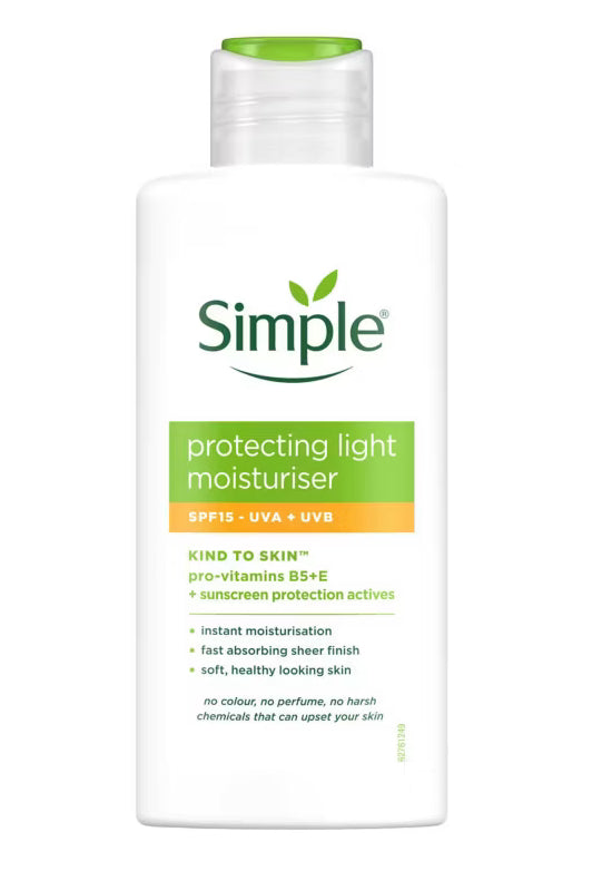 Simple Kind To Skin Protecting Light Moisturiser SPF 15 125 Ml