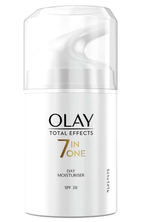 Olay Total Effects SPF 15 7 in 1 Anti-Ageing Moisturiser, 50ml, Our Strongest SPF Protection