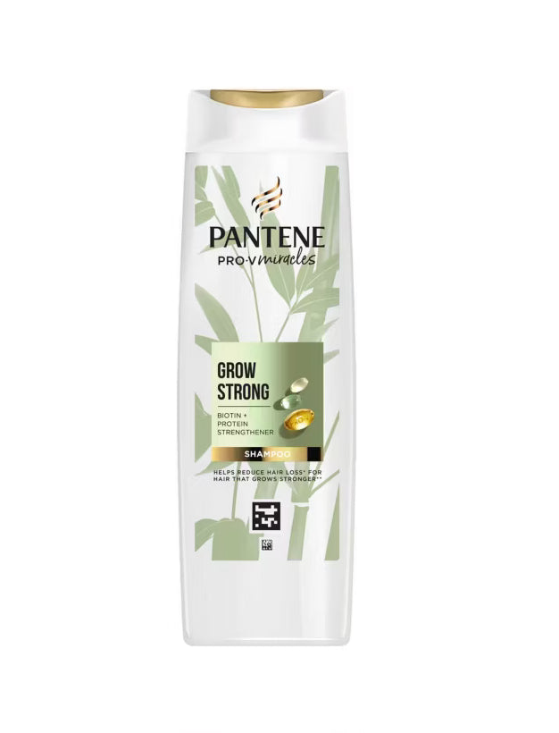 Pantene Grow Strong Shampoo With Bamboo And Biotin