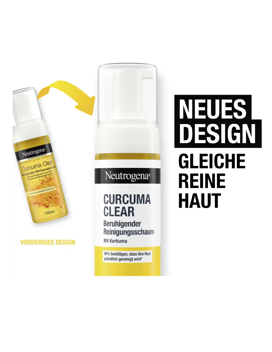 Neutrogena
Curcuma Clear Soothing Cleansing Foam 150 ml