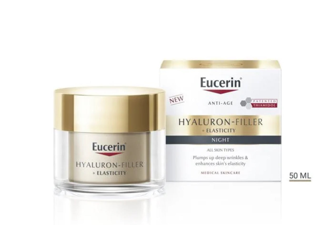 Eucerin Hyaluron Filler + Elasticity Anti-Ageing Night Cream 50ml
