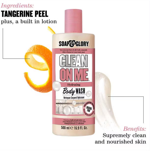 Soap & Glory Clean on Me Shower Gel 500ml