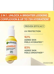 Garnier SkinActive Vitamin C 2in1 Brightening Serum Cream SPF 25, 50ml