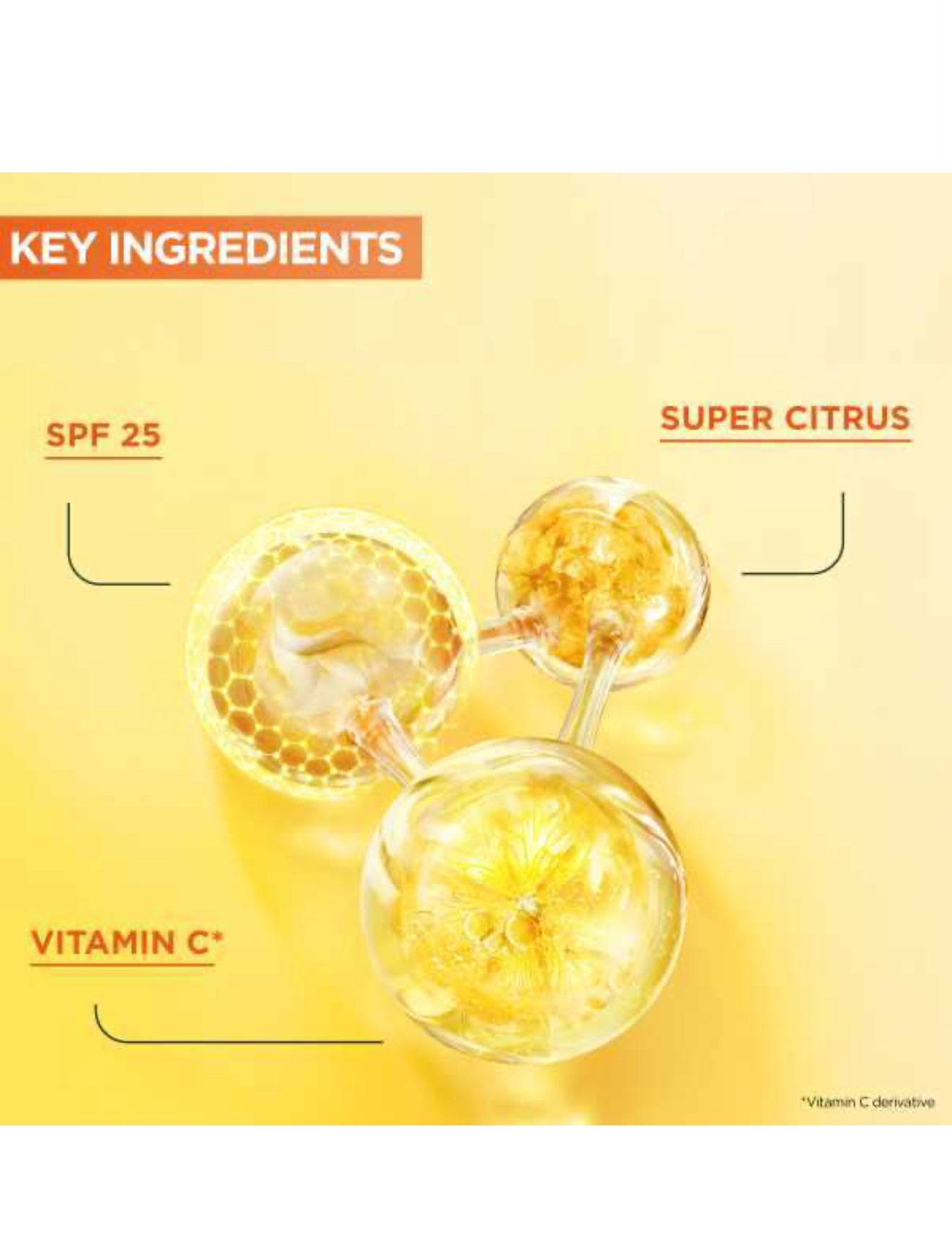 Garnier SkinActive Vitamin C 2in1 Brightening Serum Cream SPF 25, 50ml