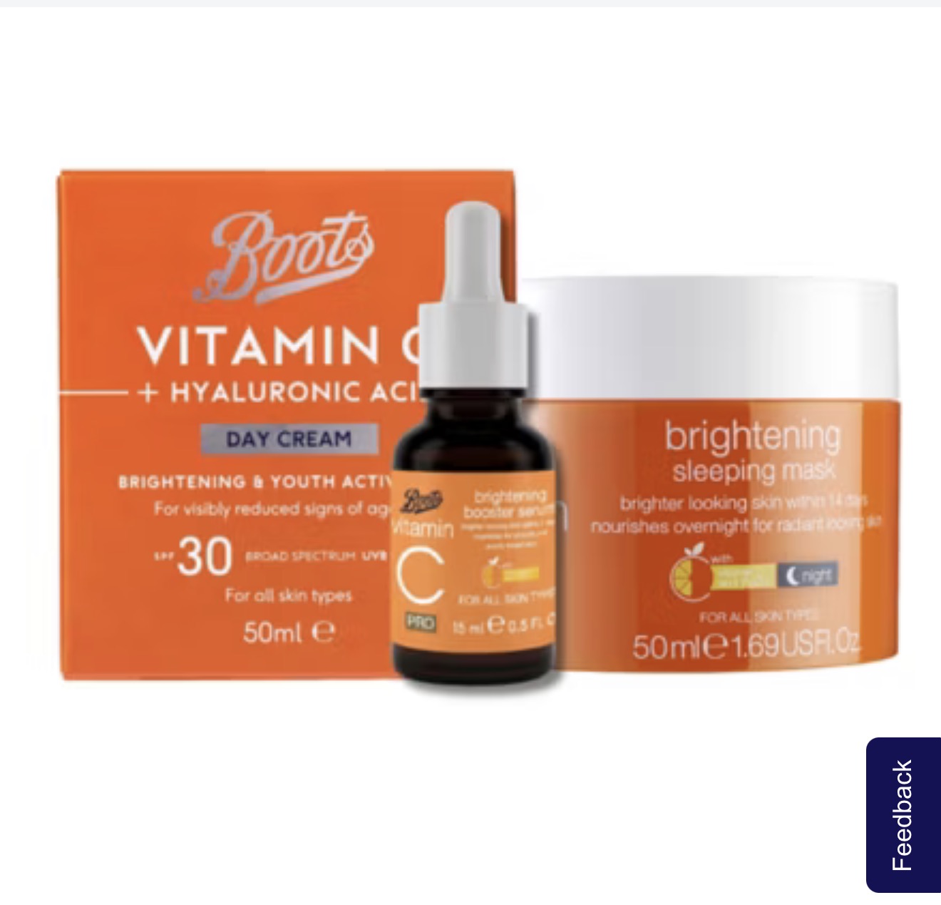 Boots Vitamin C Radiant Skin Bundle