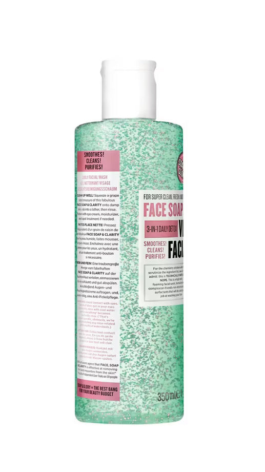 Soap & Glory Face Soap & Clarity Facial Wash with Vitamin C 350ml
