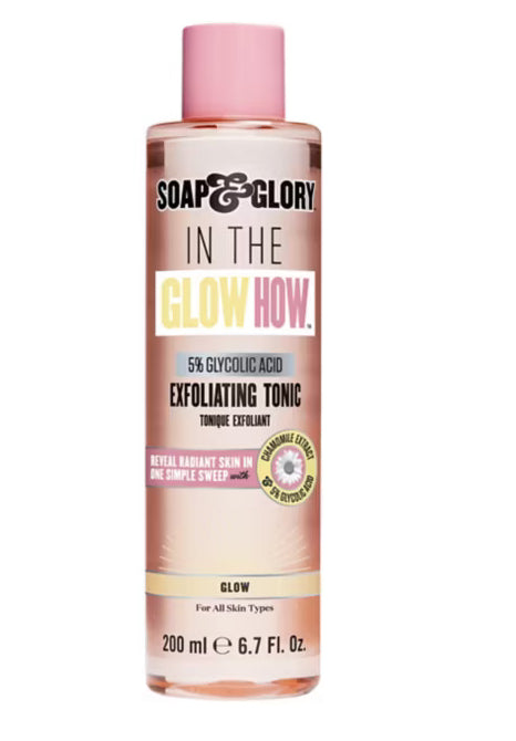 Soap and Glory 'In The Glow How' 5% Glycolic Acid Exfoliating Tonic