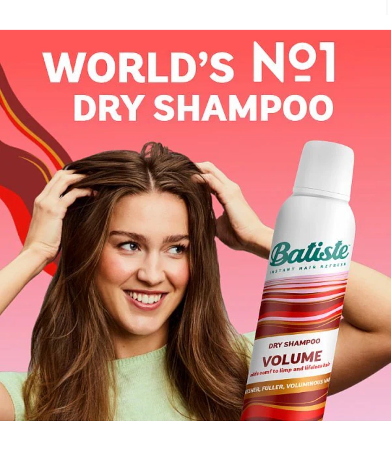 Batiste
Batiste Instant Hair Refresh Dry Shampoo & Volume 200ml