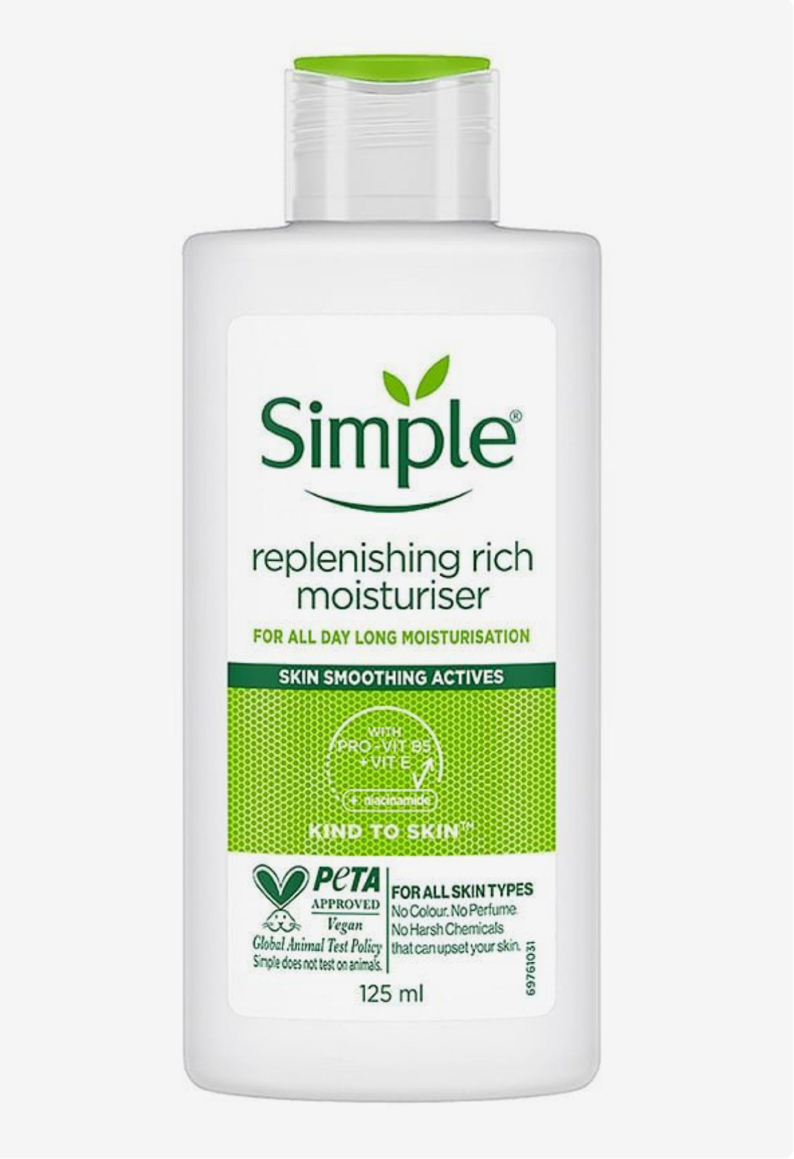 Simple Kind to Skin Replenishing Rich Moisturiser, 125 ml