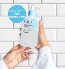 CeraVe SA Smoothing Cleanser with Salicylic Acid for Dry, Rough & Bumpy Skin 236ml