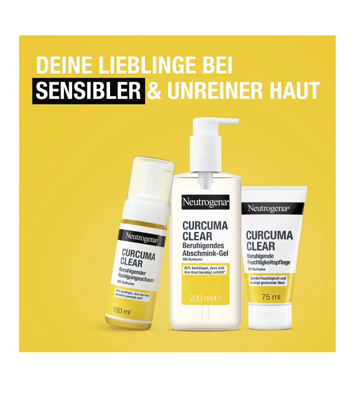 Neutrogena
Curcuma Clear Soothing Cleansing Foam 150 ml