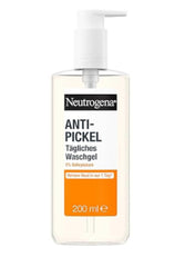 Neutrogena Anti-Pimple Facial Cleansing, Daily Wash Gel with Salicylic Acid for Blemished Skin, Oil-Free, 200 ml