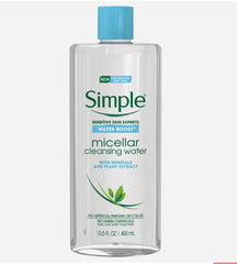 Simple Water Boost Micellar Cleansing Water, Sensitive Skin,