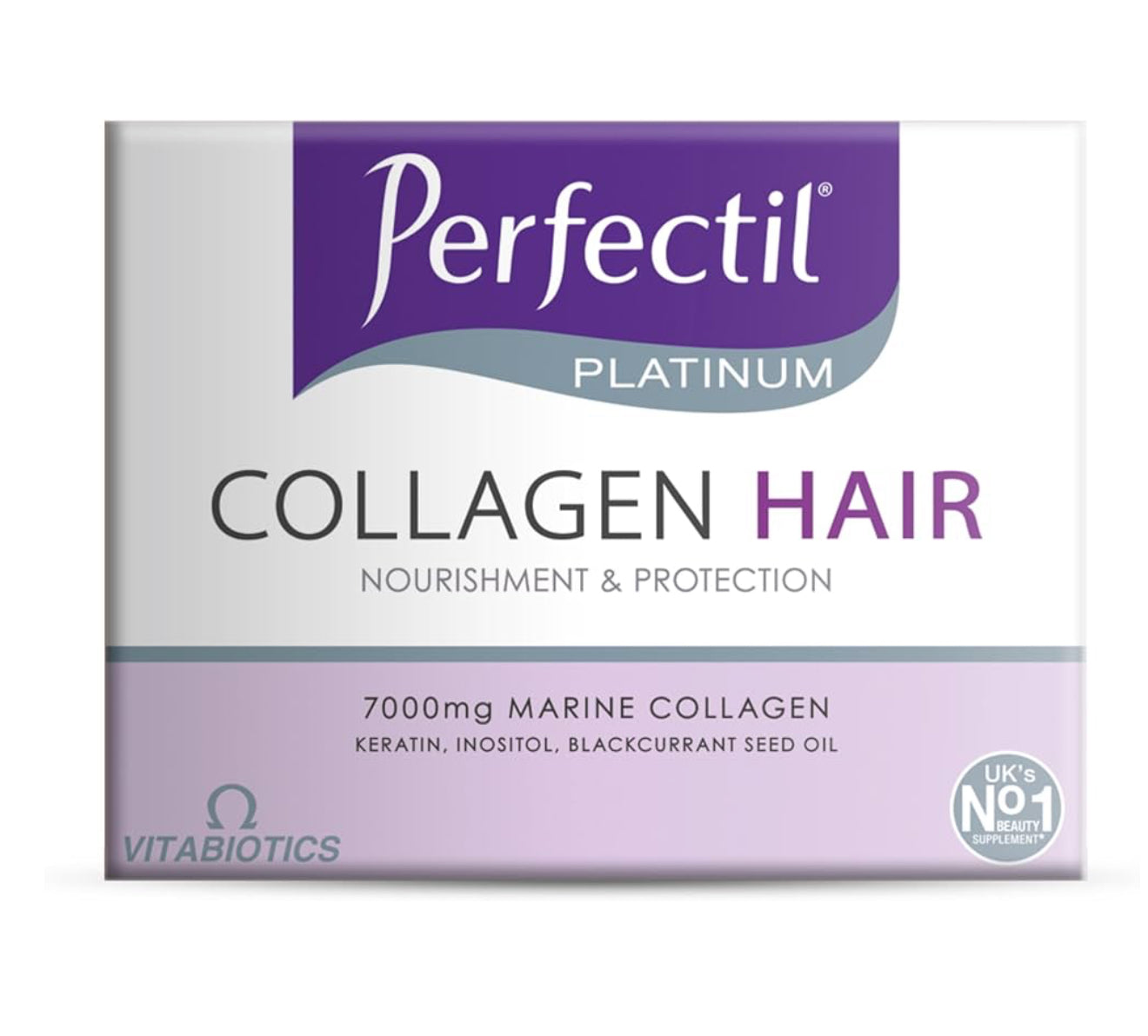 Vitabiotics Perfectil Platinum Collagen Hair - 10 Advanced Beauty Drinks