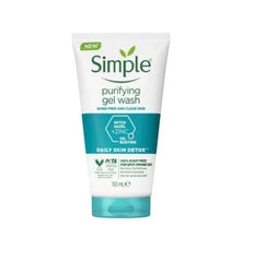 Simple Daily Skin Detox Purifying Facial Wash, 150ml (Package may vary)