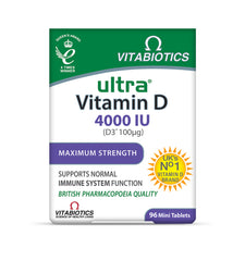 Vitabiotics Ultra Vitamin D3 4000IU 96 Tablets