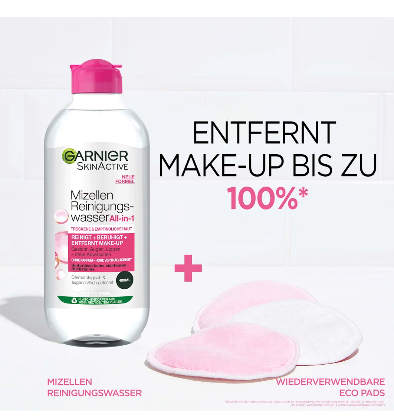 Garnier Micellar Water Facial Cleanser Sensitive Skin 400ml