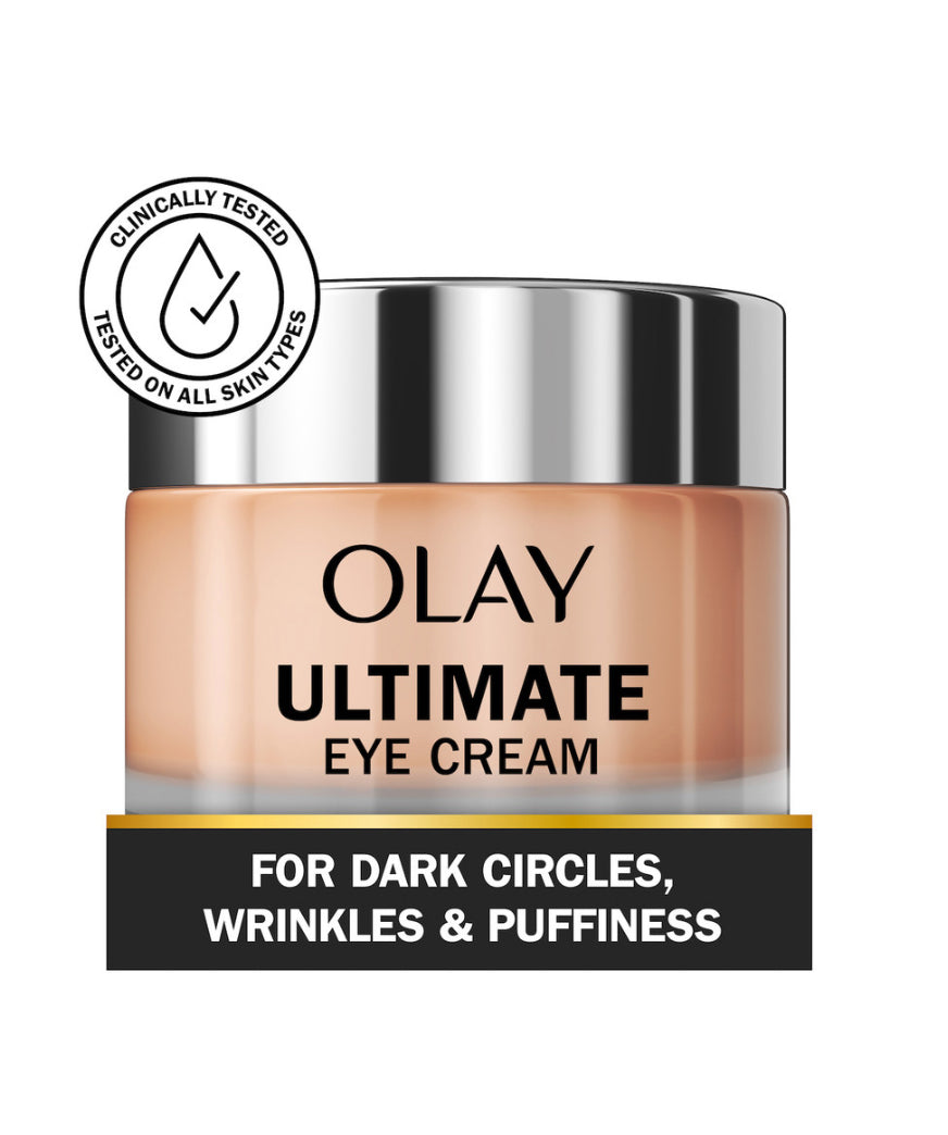 Olay Ultimate Eyes Ultimate Eye Cream
3-In-1 DeCircler, DeWrinkler & DePuffer