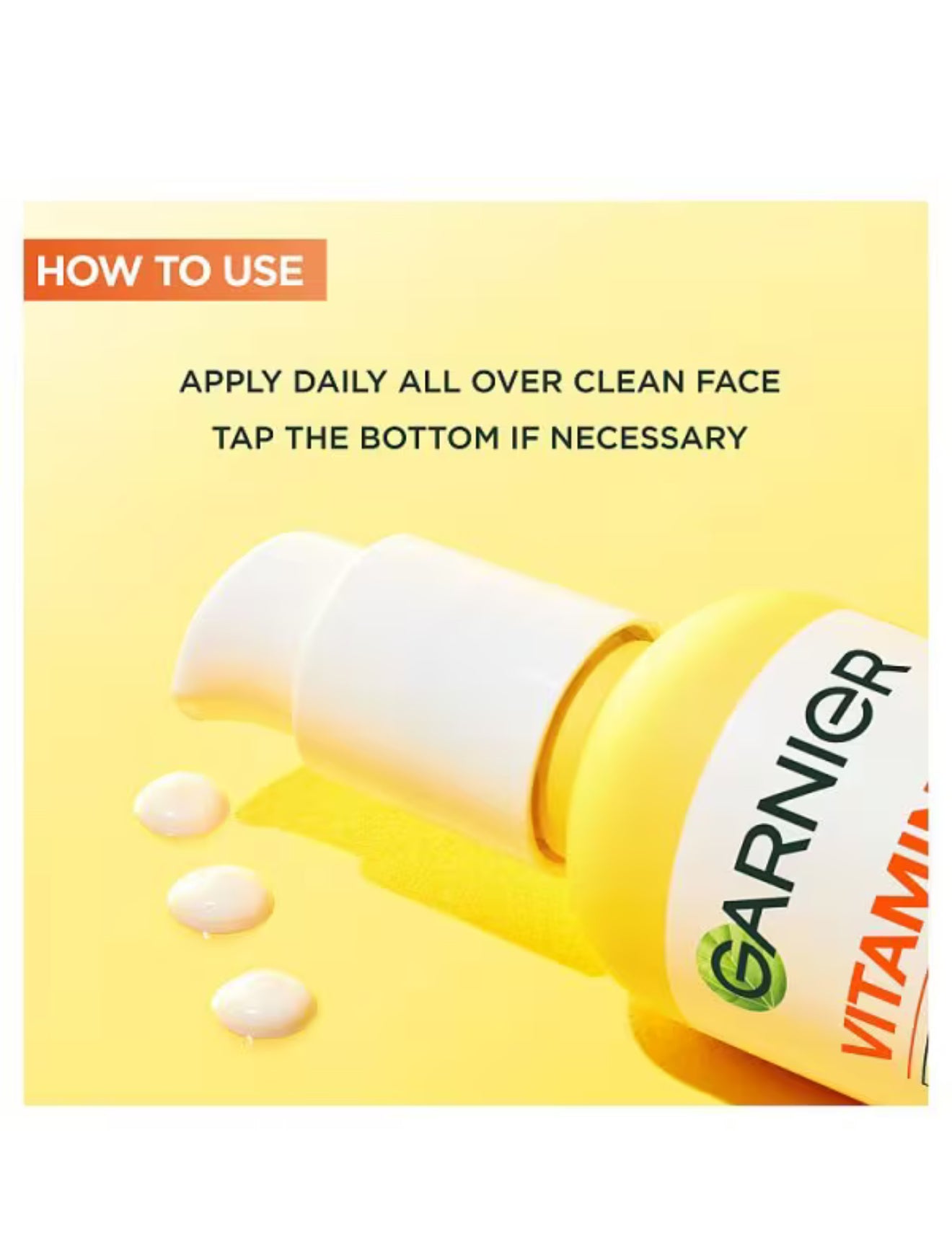 Garnier SkinActive Vitamin C 2in1 Brightening Serum Cream SPF 25, 50ml