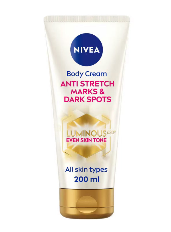 NIVEA Luminous 630 Anti Stretch Marks & Dark Spots Body Cream 200ml