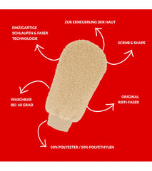 riffi Invigoration Massage Glove Scrub & Shape 1 piece