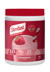 SlimFast Strawberry Flavour Shake - 365g