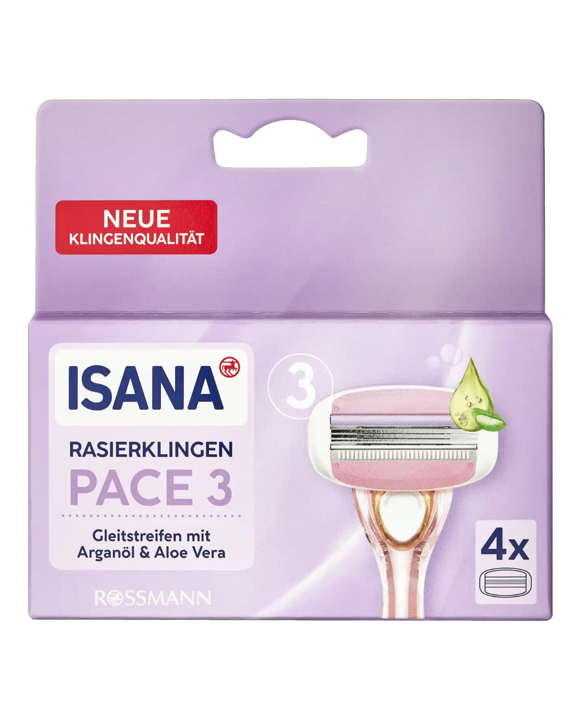 ISANA
Pace 3 razor blades