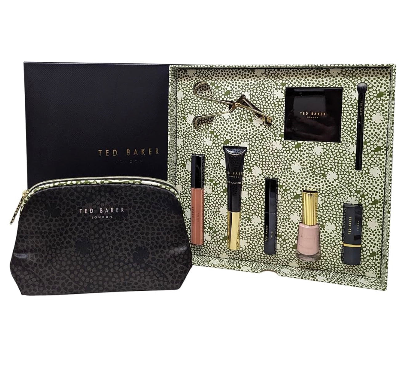 Ted Baker Beauty Makeup Collection - Stylish Cosmetic Gift Set for Her with Topline Thank You Card Perfect Birthday Gift for Women, Christmas Gifts or Your