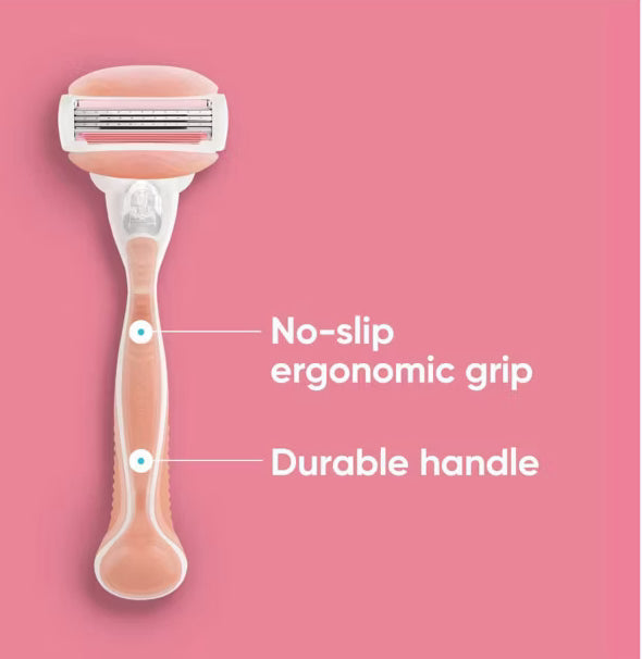 Image of Gillette Venus Razor, ComfortGlide Spa Breeze 3 Blade Women's Razor + 3 Razor Blades